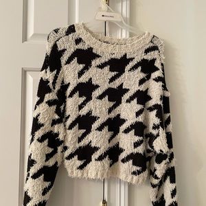 TopShop Houndstooth sweater